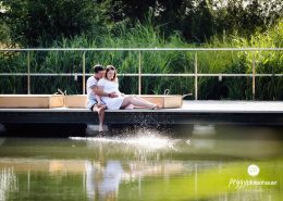 Schwangerschaftsbilder in der Natur