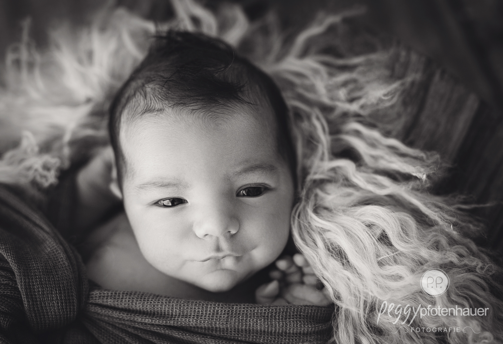 Babybilder im Fotostudio