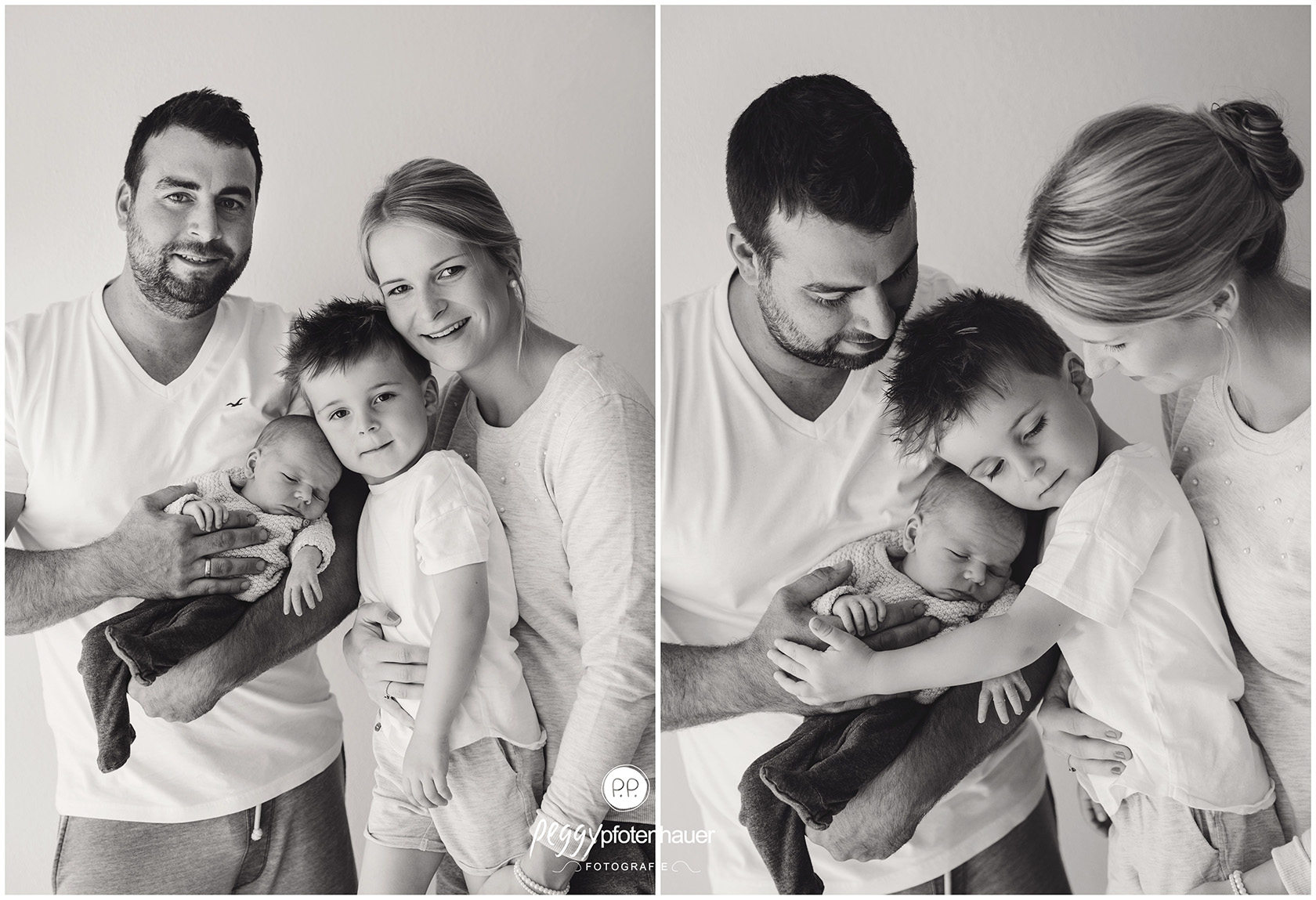 Familienfotos mit newborn Erlangen