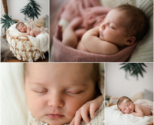 Newborn Photos im Moho-Stil