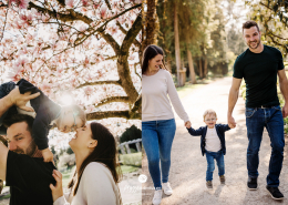 individuelle Familienfotos