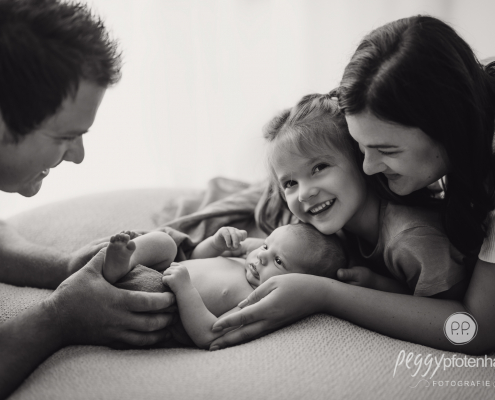 besondere Familienfotos mit Baby