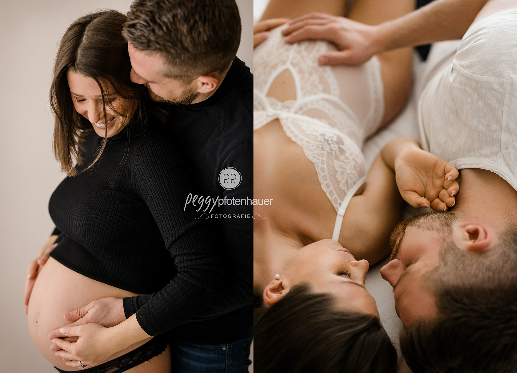intime Schwangerschaftsfotos