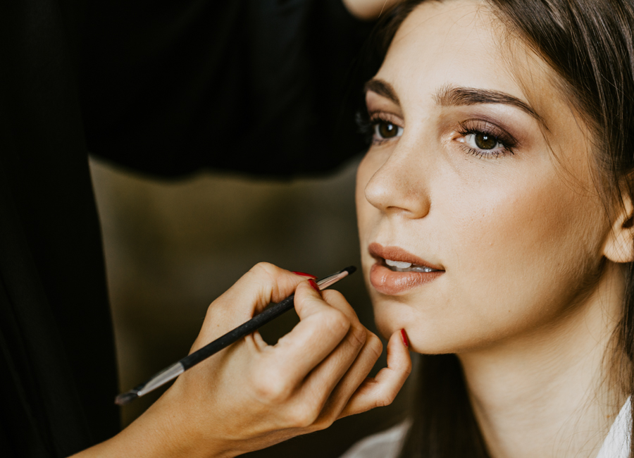 Brautfotos Bamberg Make Up Braut