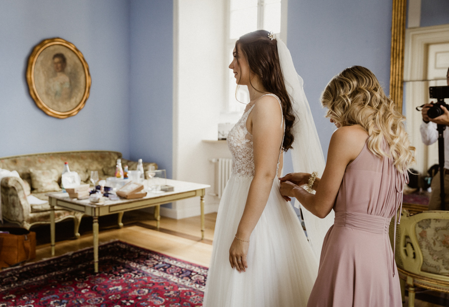 Getting Ready Braut Hochzeitsreportage