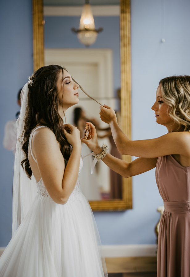 Hochzeitsfotografie Coburg Getting Ready Braut