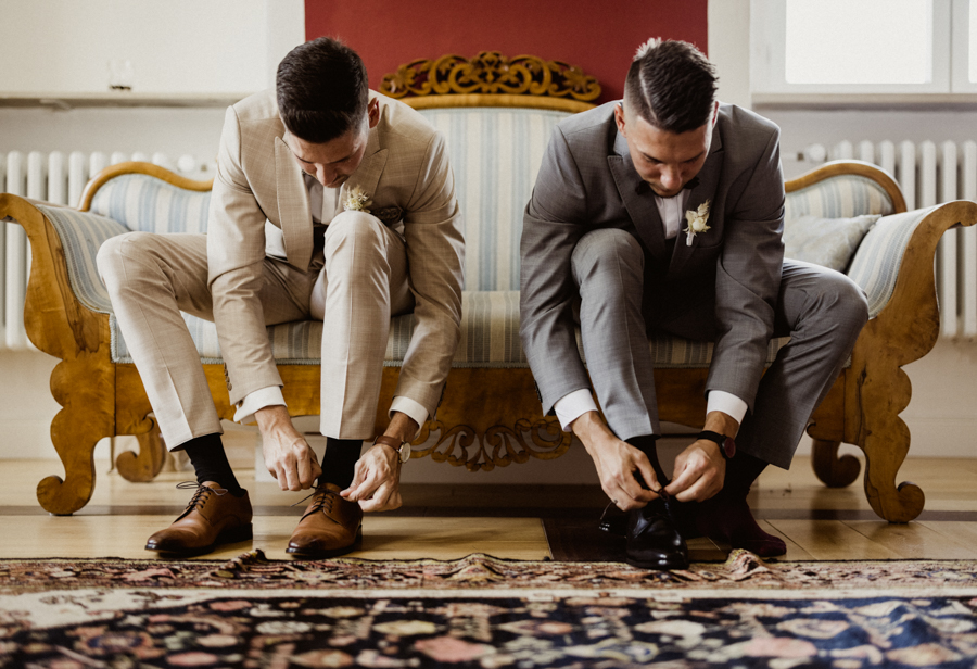 Hochzeitsfotos Ankleiden Hochzeitsreportage Bamberg