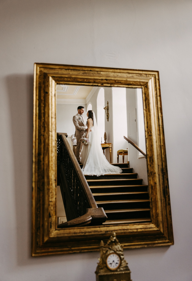 Hochzeitsfotos in Schloss Atmosphäre