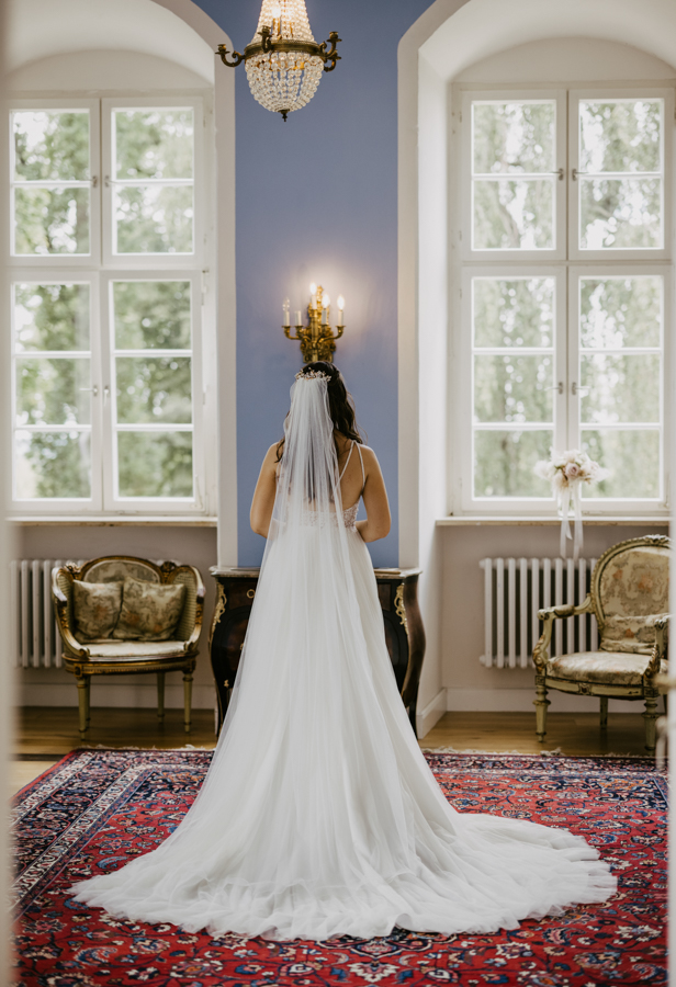 Schloss Jägersburg Hochzeitsfotoshooting Hochzeitsfotos