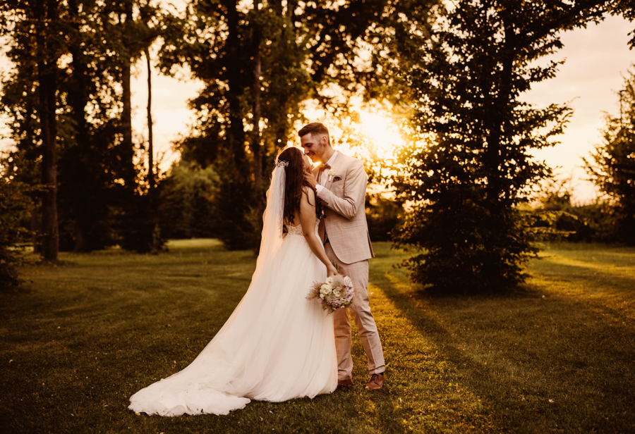 Sunsetshoot Wedding