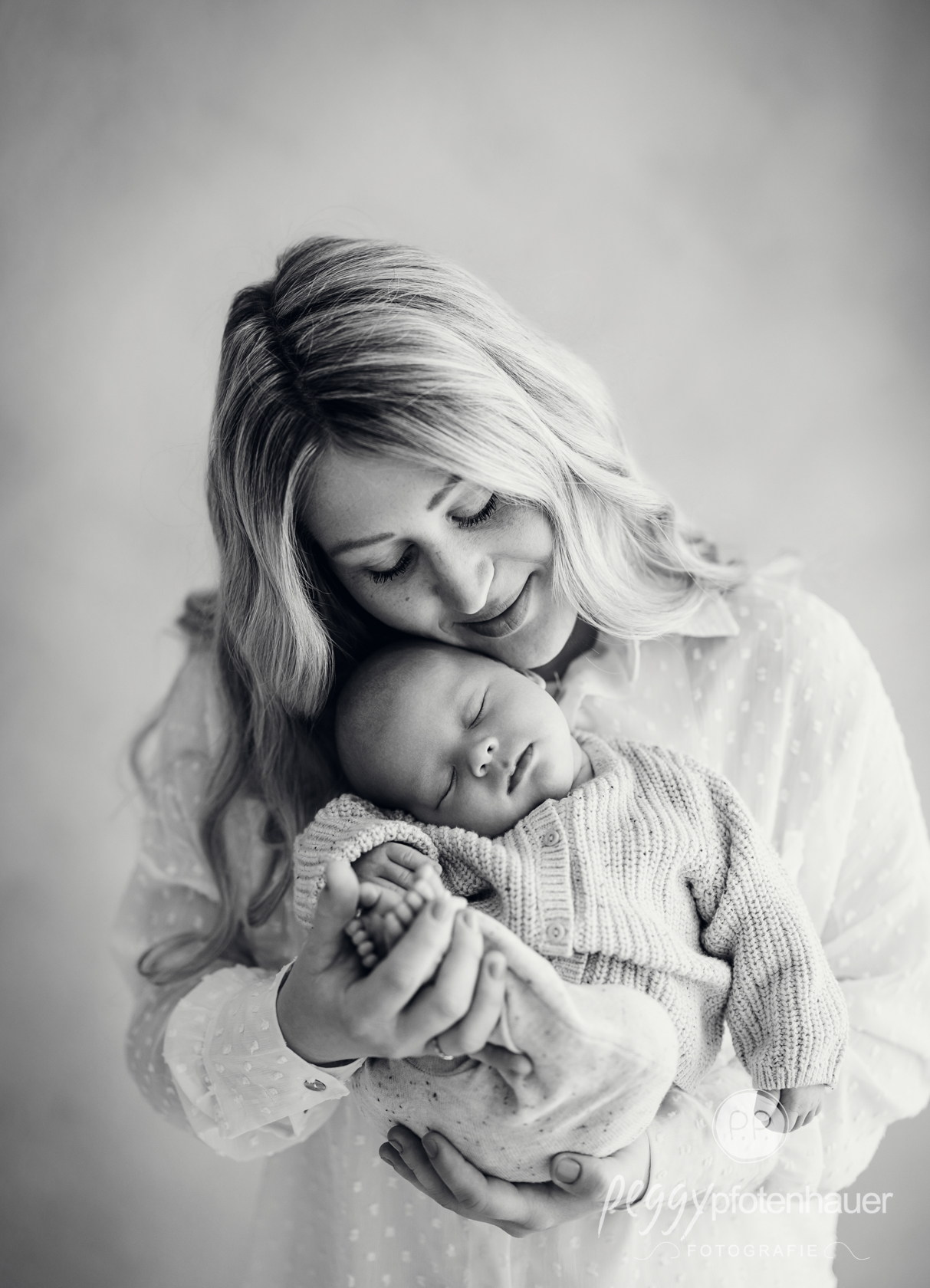 Mama mit Neugeborenem Bayreuth