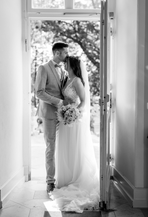 sonnendurchflutete Hochzeitsfotos