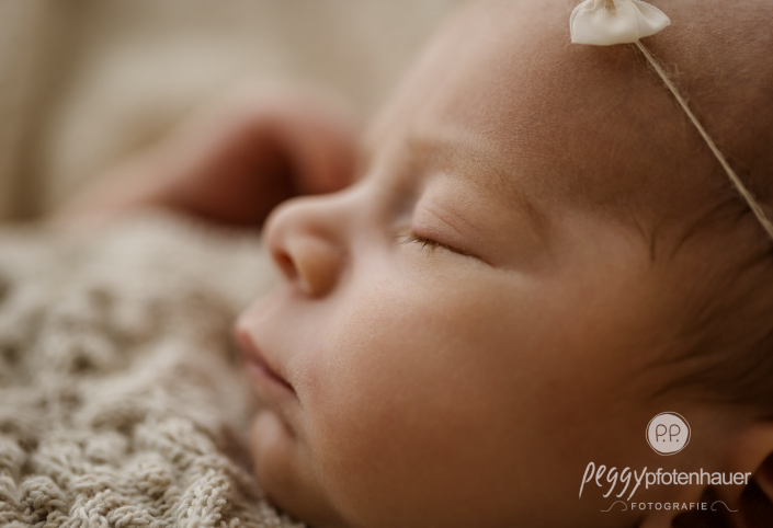 Babygesicht ganz nah