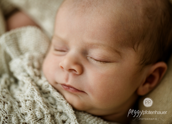 Babygesicht ganz nah