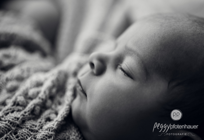 Babygesicht ganz nah