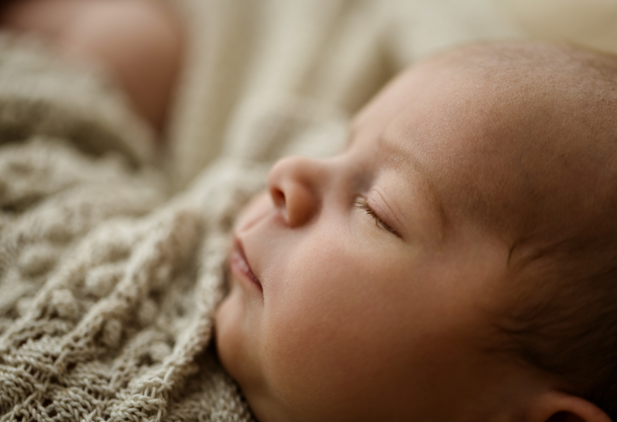 Babygesicht ganz nah